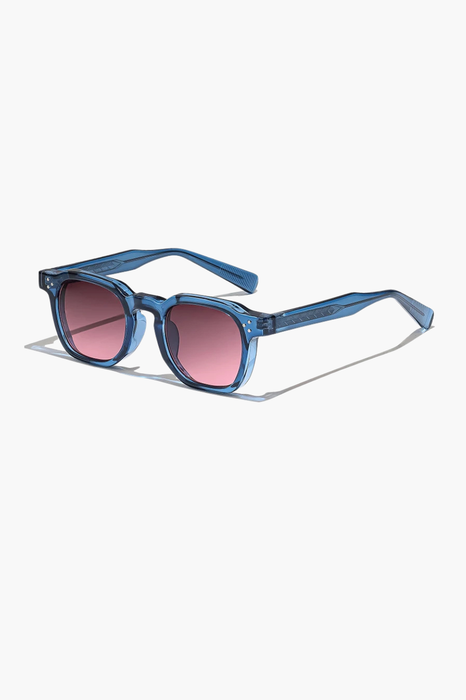 Retro Punk Square Frame Sunglasses