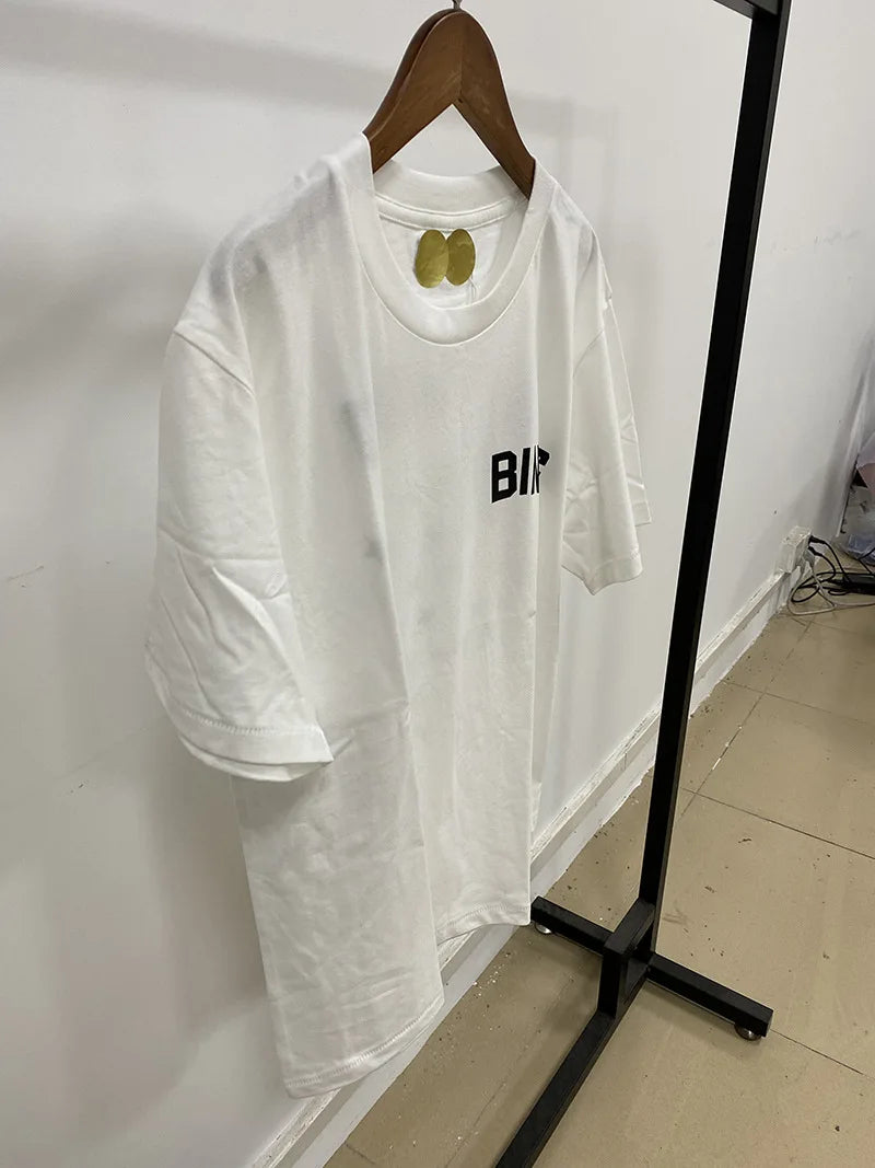 Women's AB Letter BING Star Print Cotton T-Shirt – Casual Summer Tee