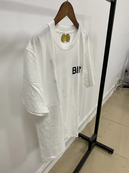 Women's AB Letter BING Star Print Cotton T-Shirt – Casual Summer Tee