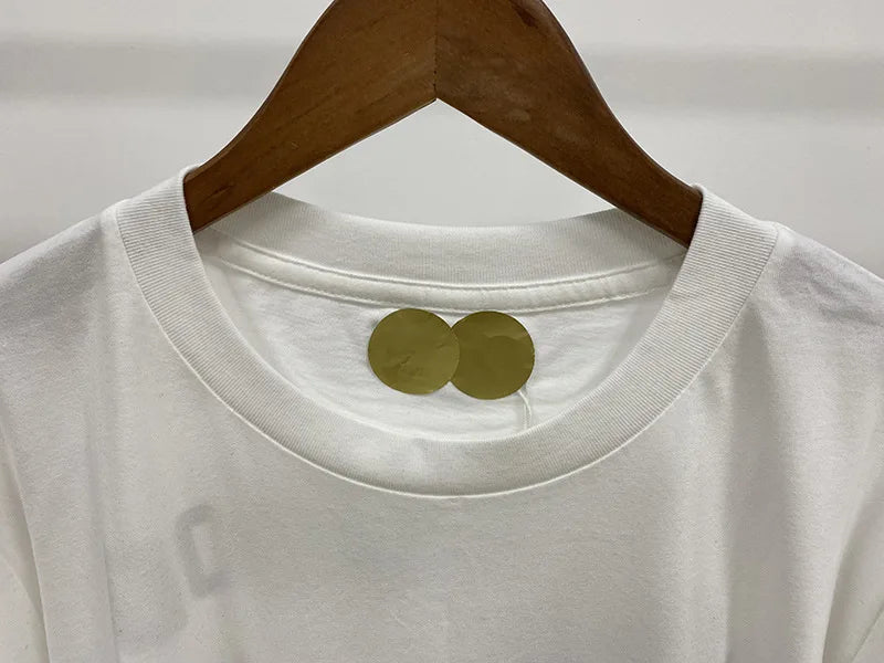 Women's AB Letter BING Star Print Cotton T-Shirt – Casual Summer Tee
