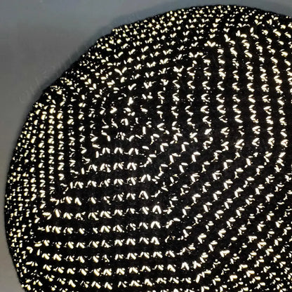 Unisex Reflective Knit Beanie – Glow-in-the-Dark Warm Hat for Night Safety