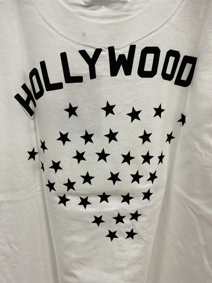 Women's AB Letter BING Star Print Cotton T-Shirt – Casual Summer Tee