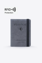 RFID-Blocking Travel Passport Cover – Charm Infinite